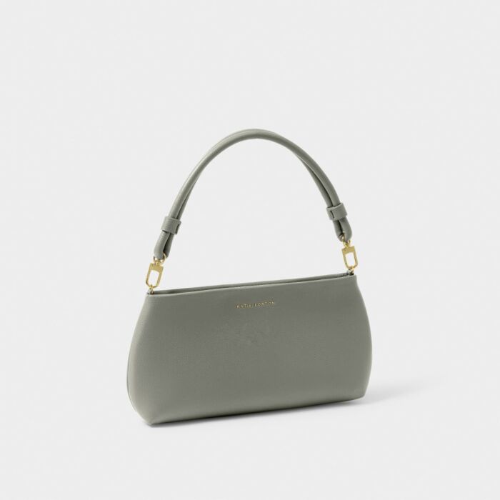 Katie Loxton Asha Wristlet - Graphite Green
